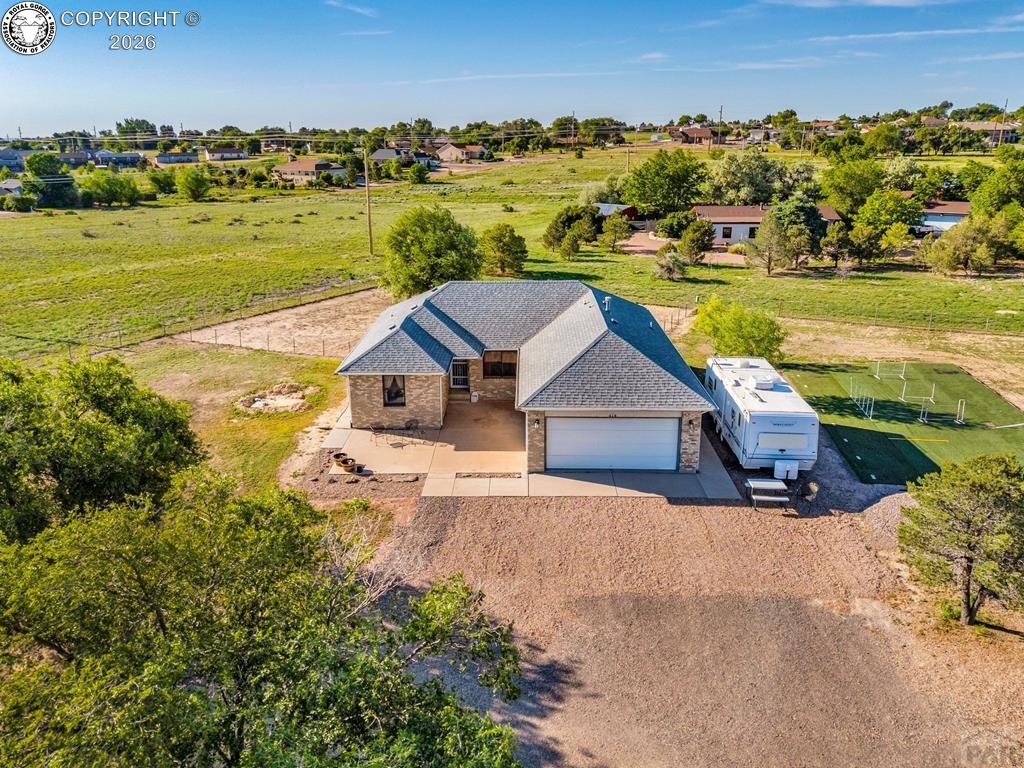 Caption: Aerial View