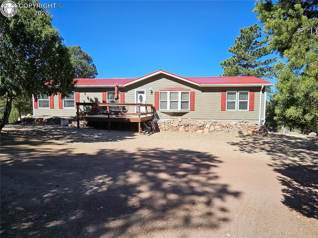 Caption: Front of Structure