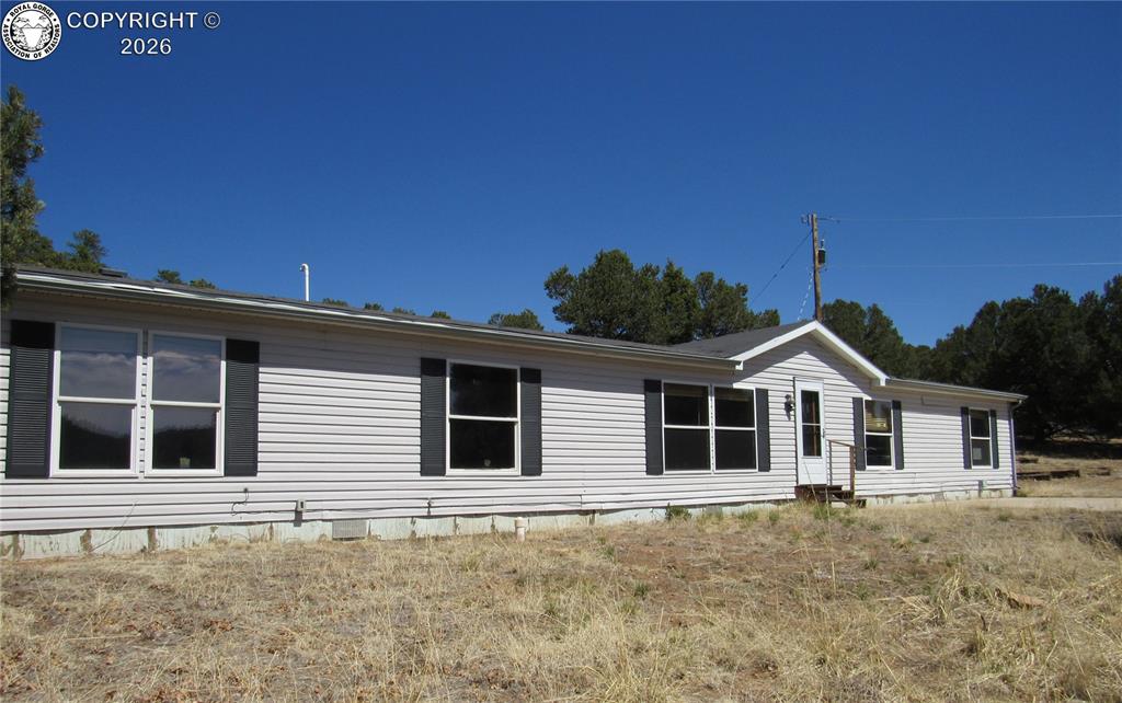 Caption: Front of Structure