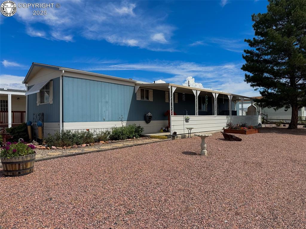 Caption: Front of Structure