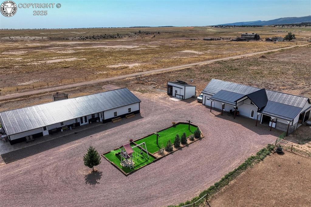 Caption: Aerial View