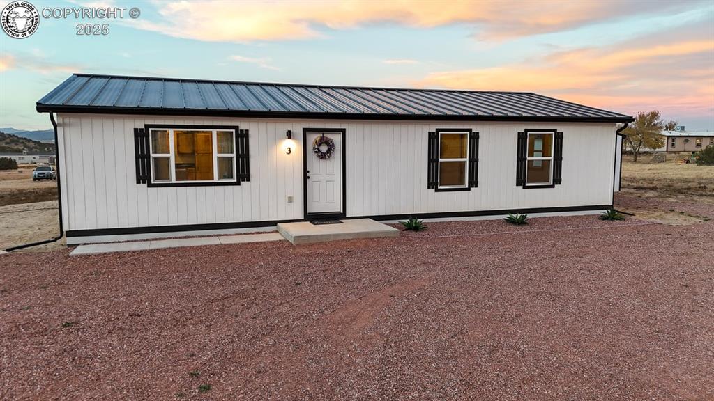 Caption: Front of Structure