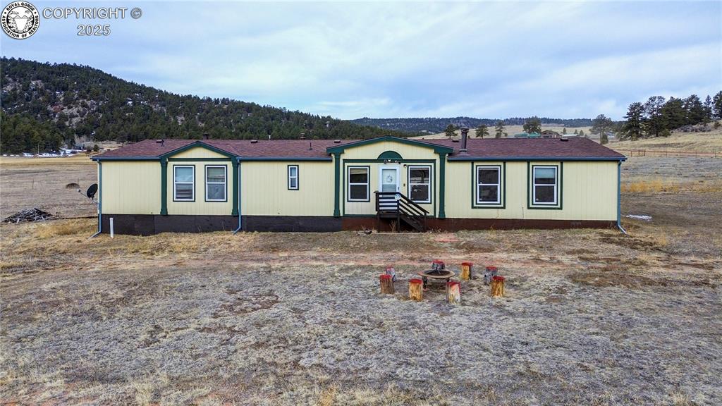 Caption: Front of Structure