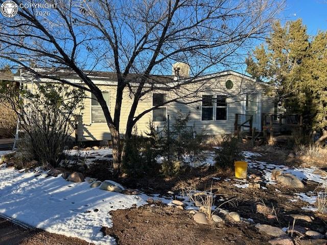 Caption: Side of Structure