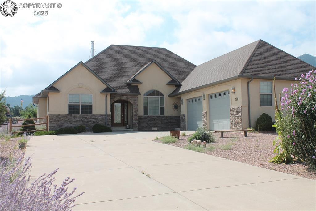 Caption: Front of Structure