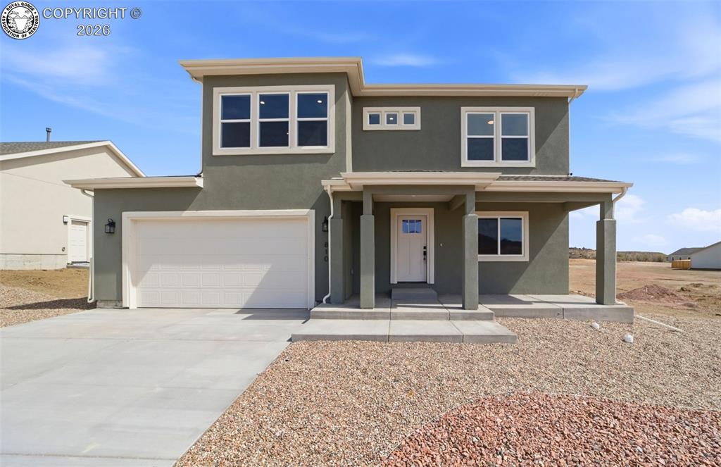 Caption: Front of Structure