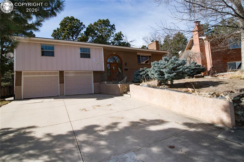 Caption: Front of Structure