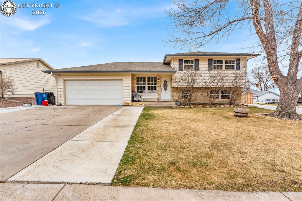 Caption: Front of Structure