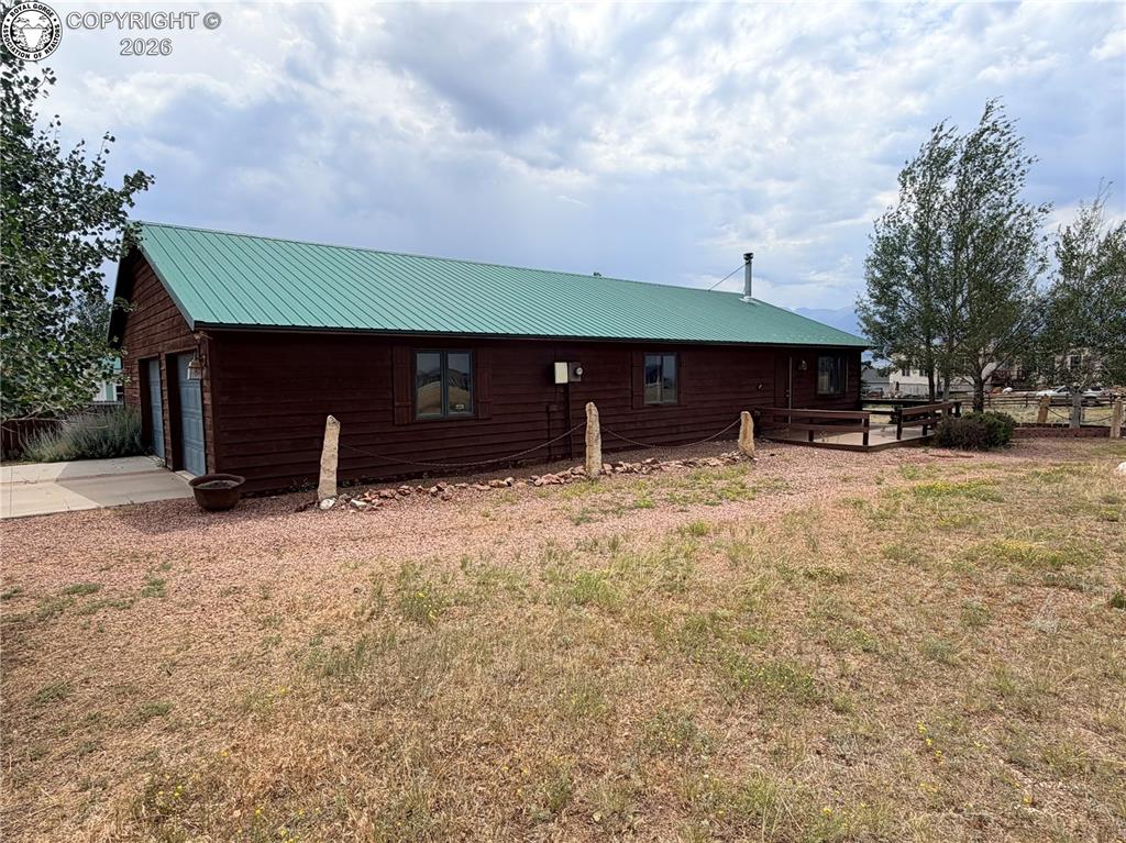 Caption: Front of Structure