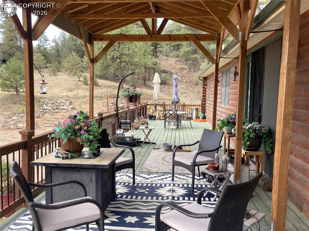 Caption: Deck