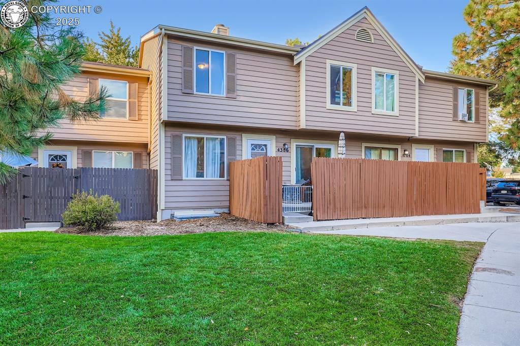 Caption: Front of Structure