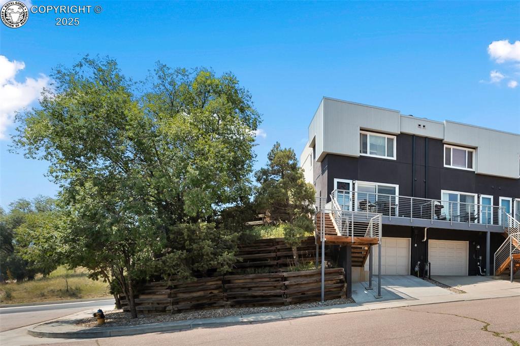 Caption: Front of Structure