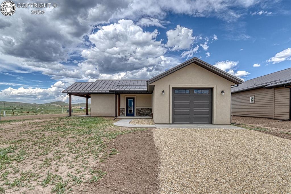 Caption: Front of Structure