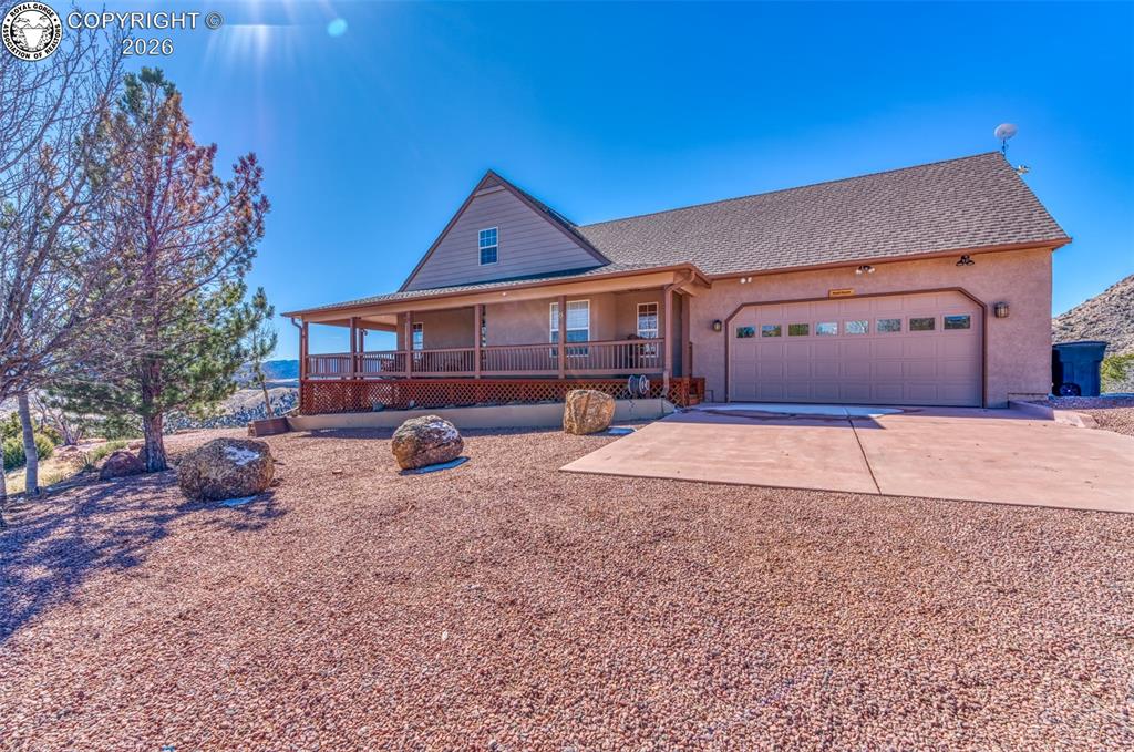 Caption: Front of Structure