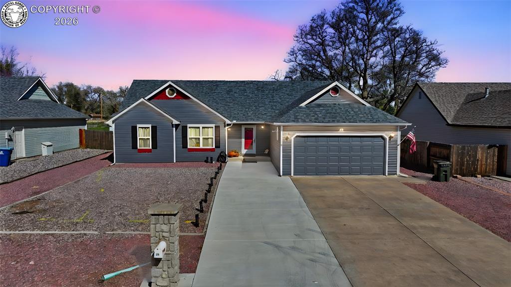 Caption: Front of Structure