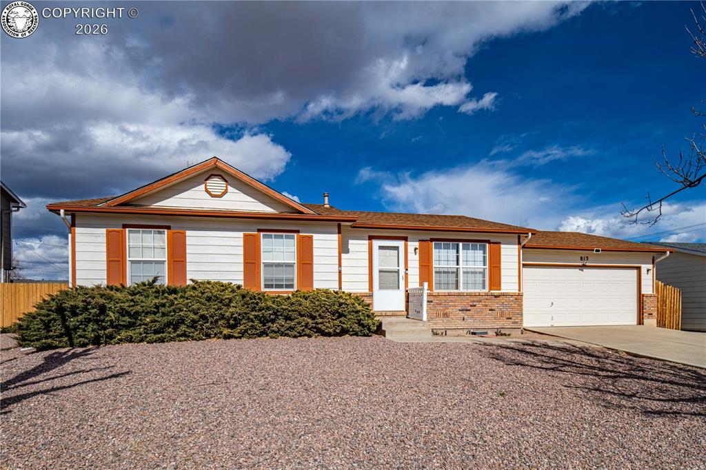 Caption: Front of Structure