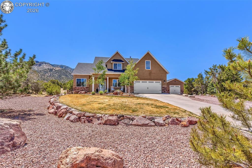 Caption: Welcome home to 182 Raptor Ct! With 6 beds, 4.5 baths, and on a .67 acre lot that backs BLM Land wit