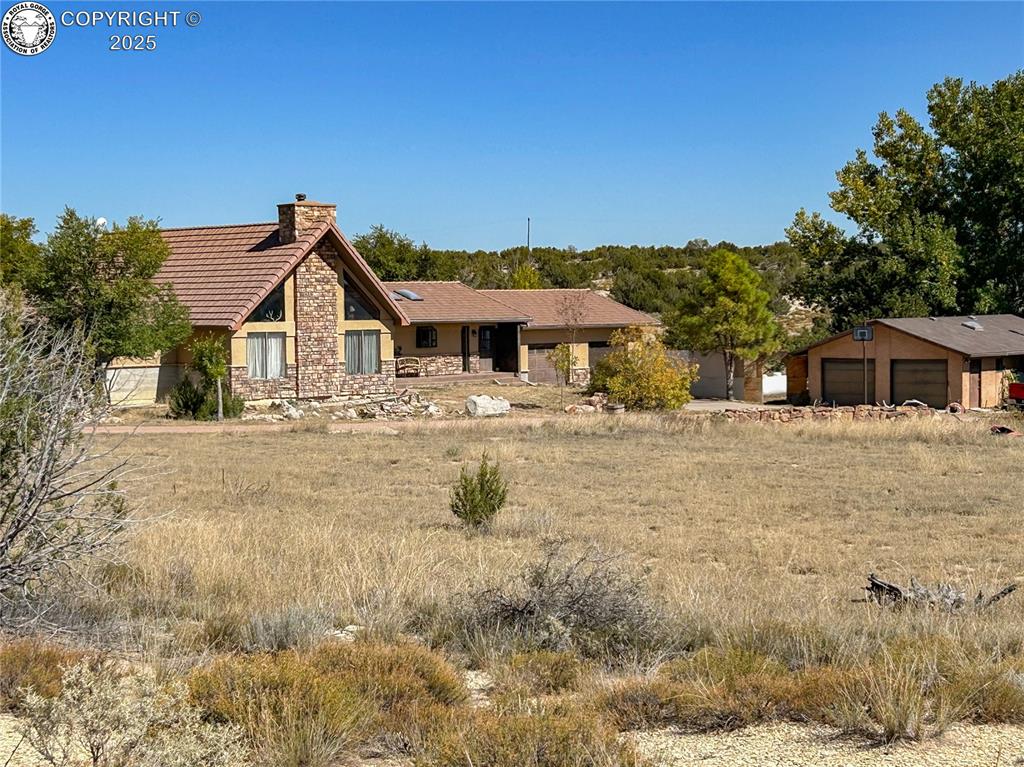 Caption: Back of Structure