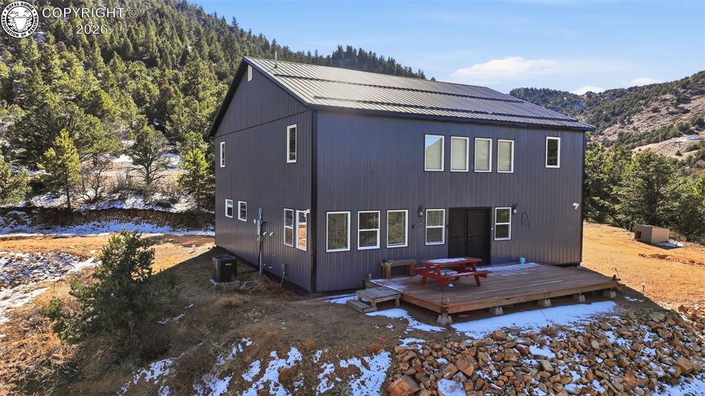 Caption: Front of Structure