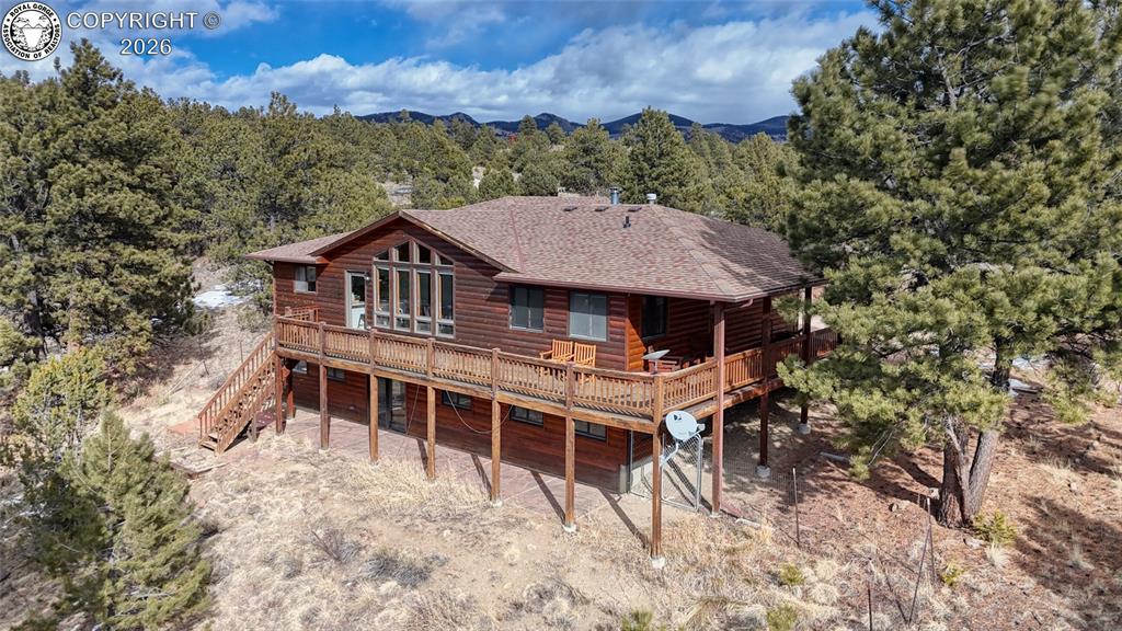 Caption: Back of Structure