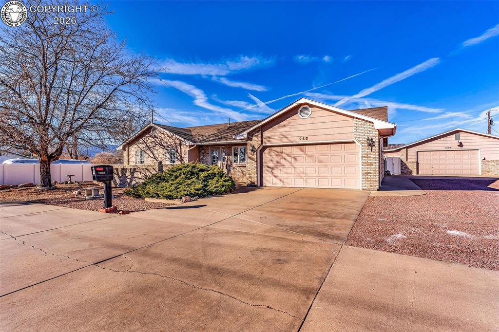 Caption: Front of Structure