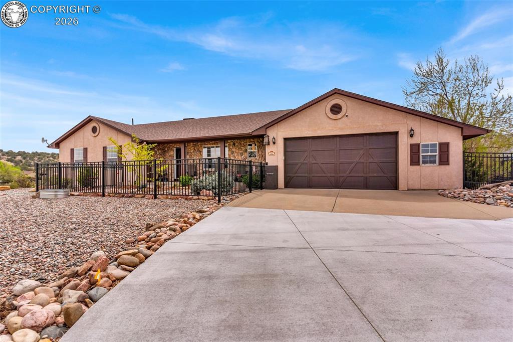 Caption: Front of Structure