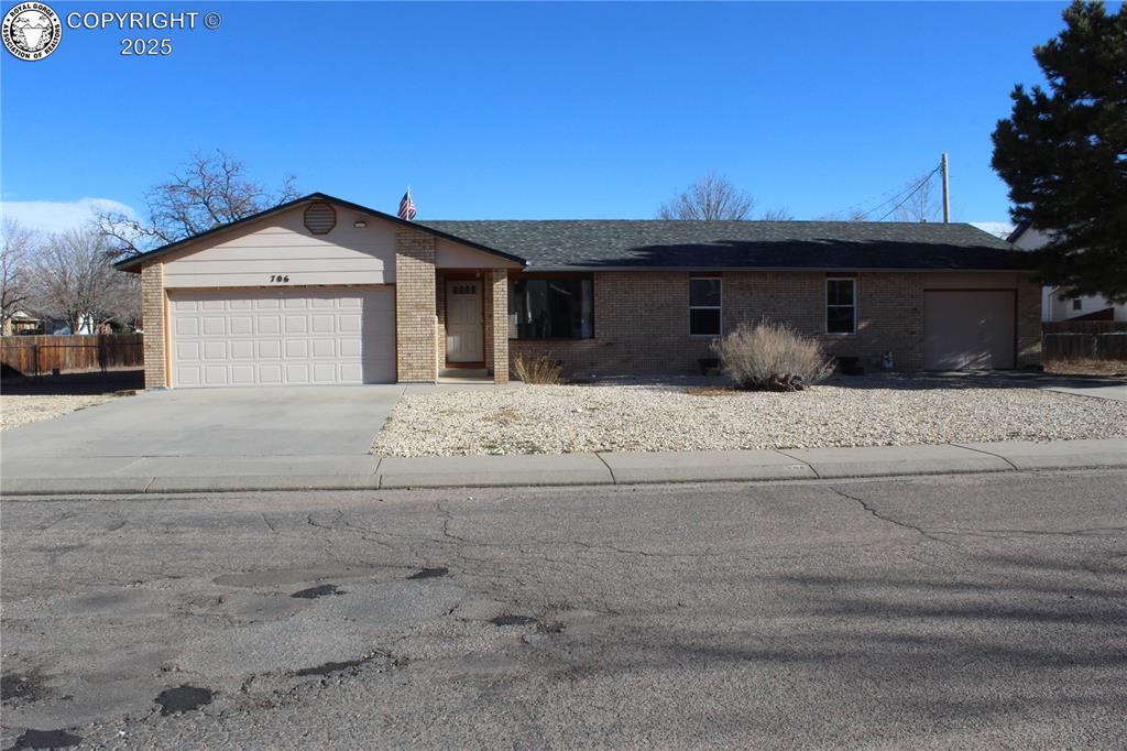 Caption: Front of Structure