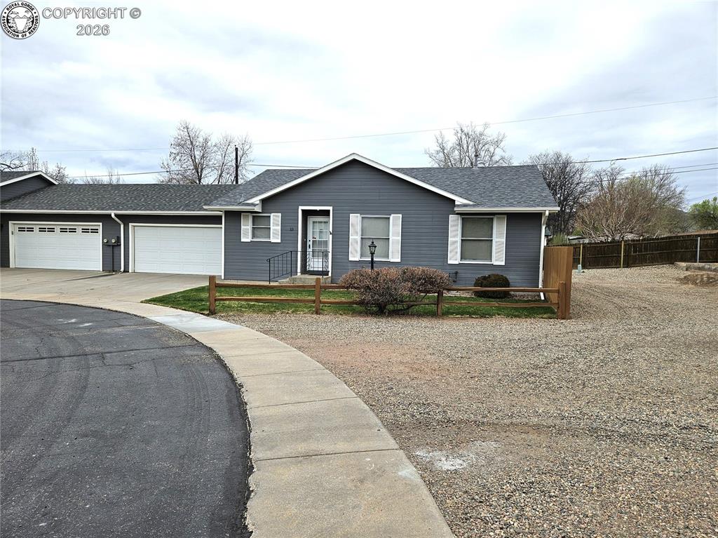 Caption: Front of Structure