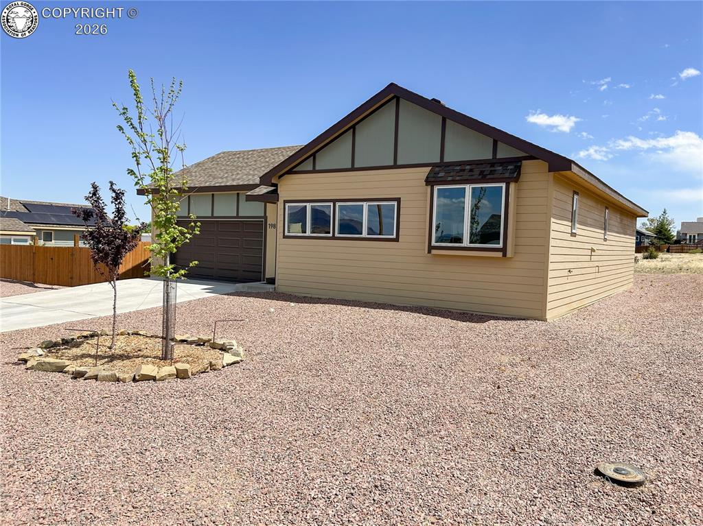 Caption: Front of Structure