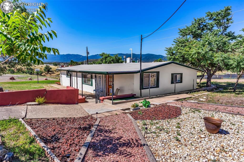 Caption: Back of Structure