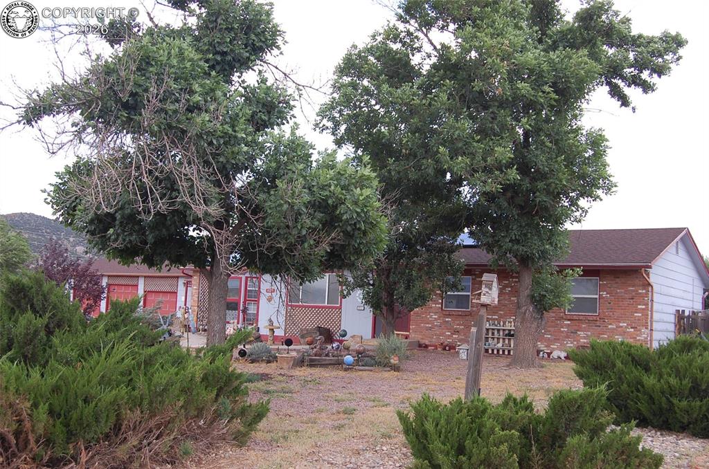 Caption: Front of Structure