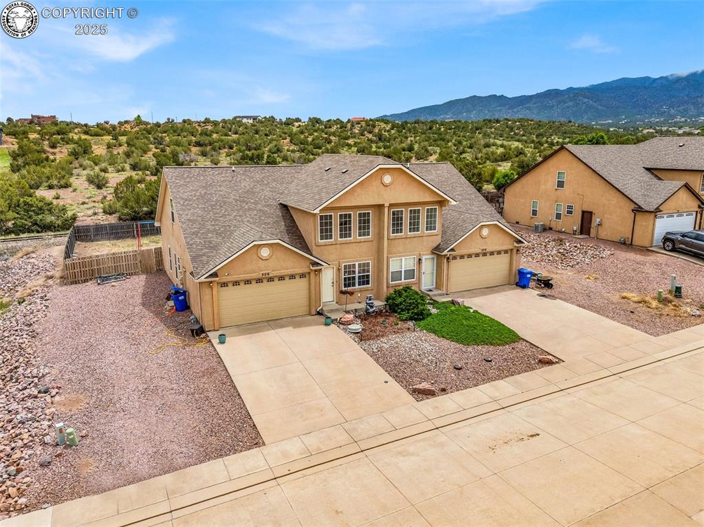 Caption: Front of Structure