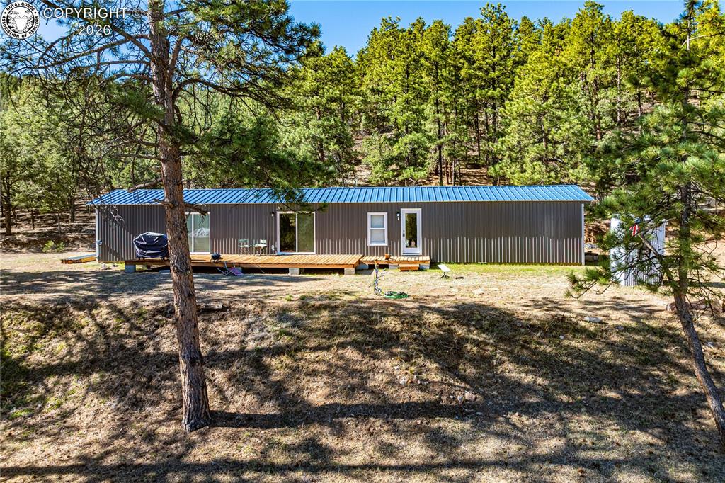 Caption: Front of Structure