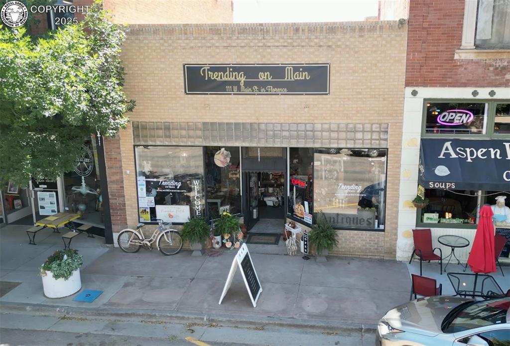 Caption: View of building exterior