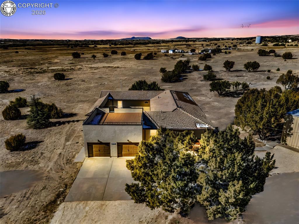 Caption: Aerial View