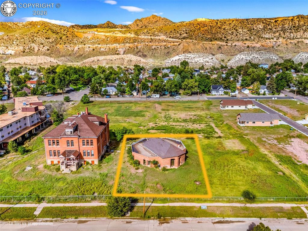 Caption: Aerial View