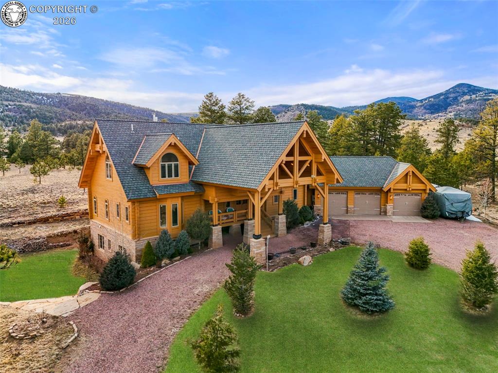 Caption: Front of Structure