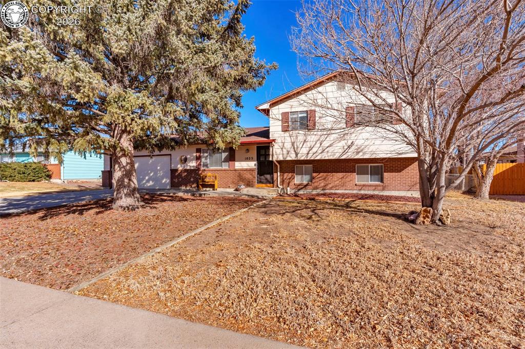 Caption: Front of Structure