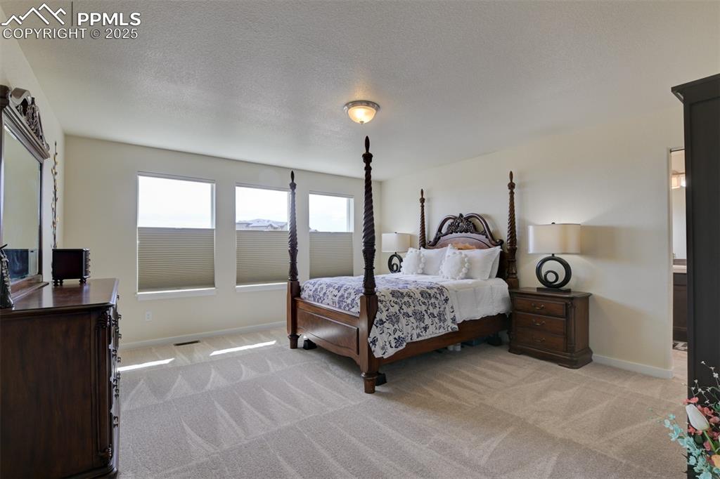 Image 25 of 45: Luxurious upper level large primary bedroom