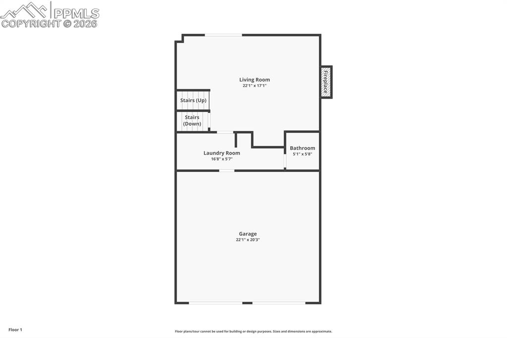 Image 44 of 45: Lower level property floor plan