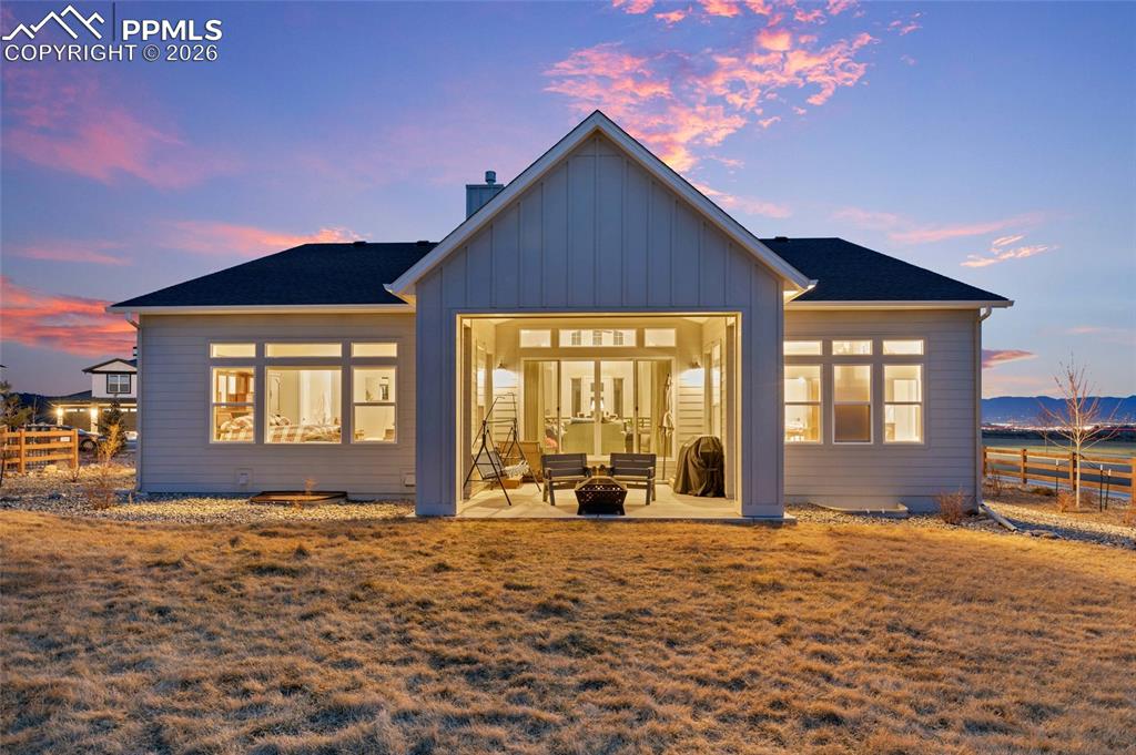 Image 42 of 45: Covered patio