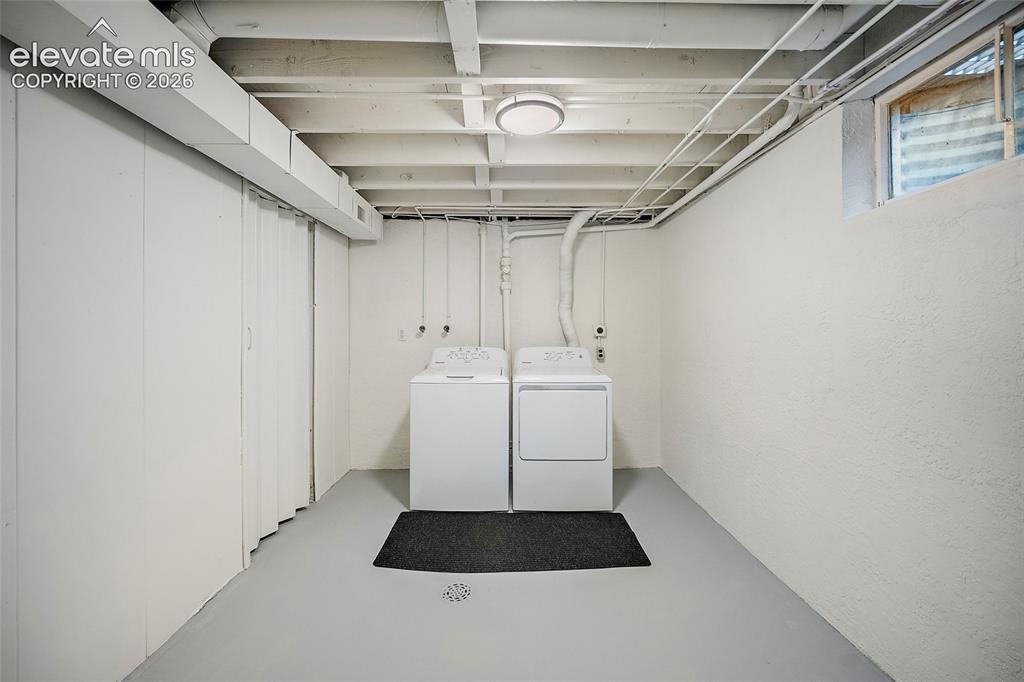 Image 32 of 43: laundry in basement (NEW W&D INCLUDED)