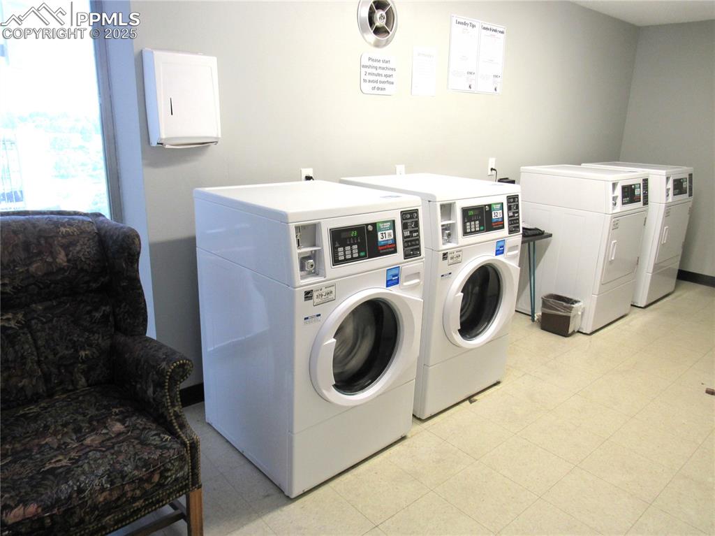 Image 25 of 25: Laundry room on the same floor as the condo