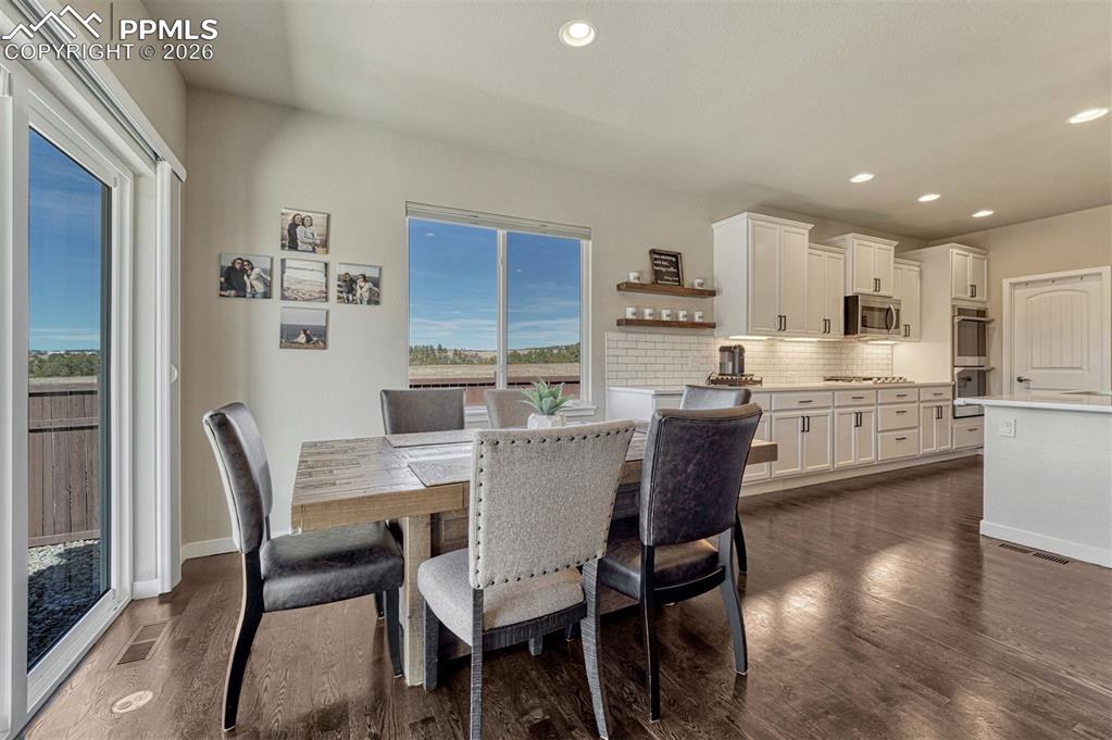 Image 33 of 46: Dining Area with serene views.