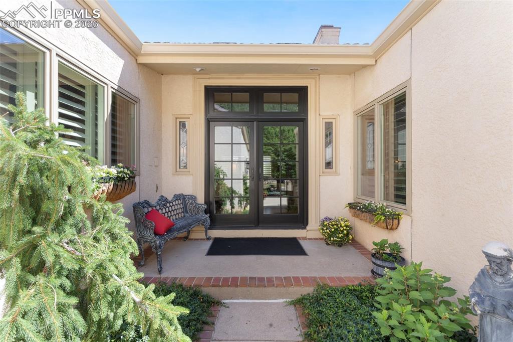 Image 3 of 50: An attractive walkway and porch welcome all!!!