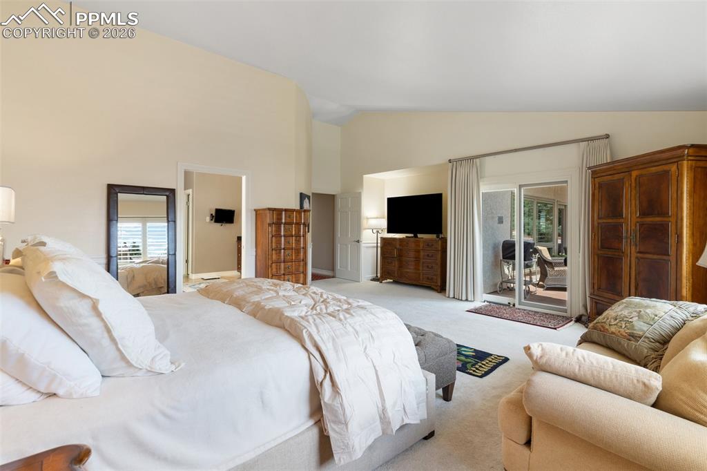 Image 32 of 50: Lovely main level powder room is adjacent to the office. 