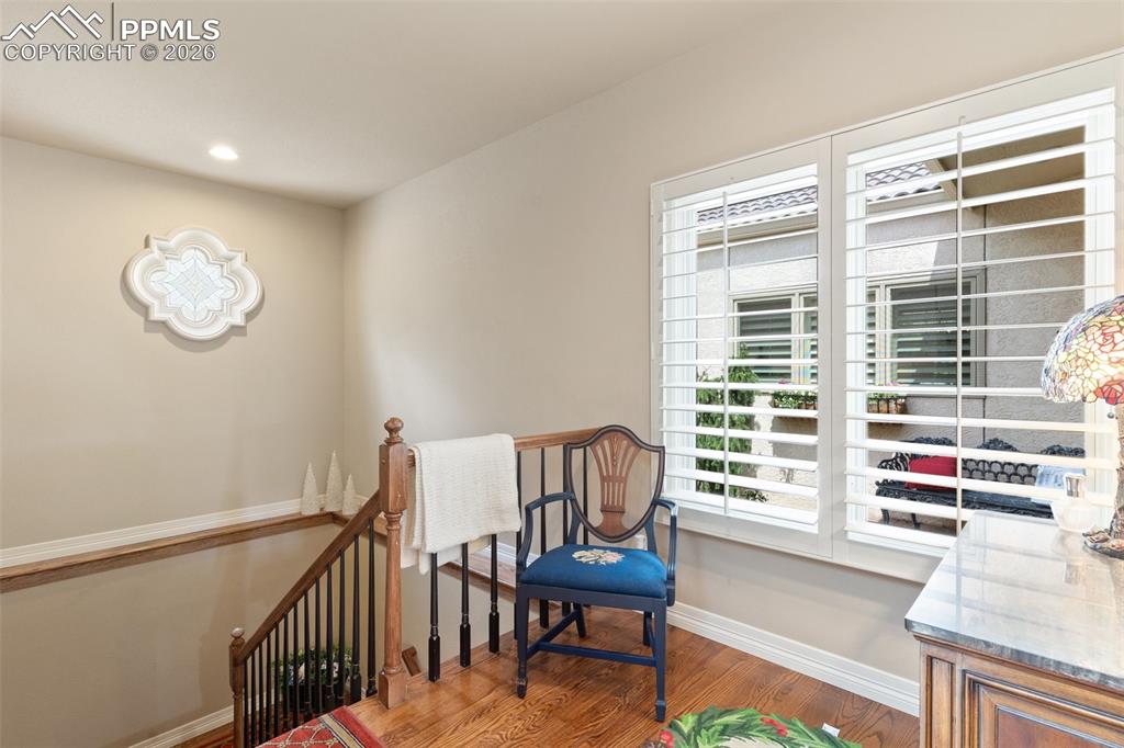 Image 36 of 50: Master bedroom with view of en suite bath.