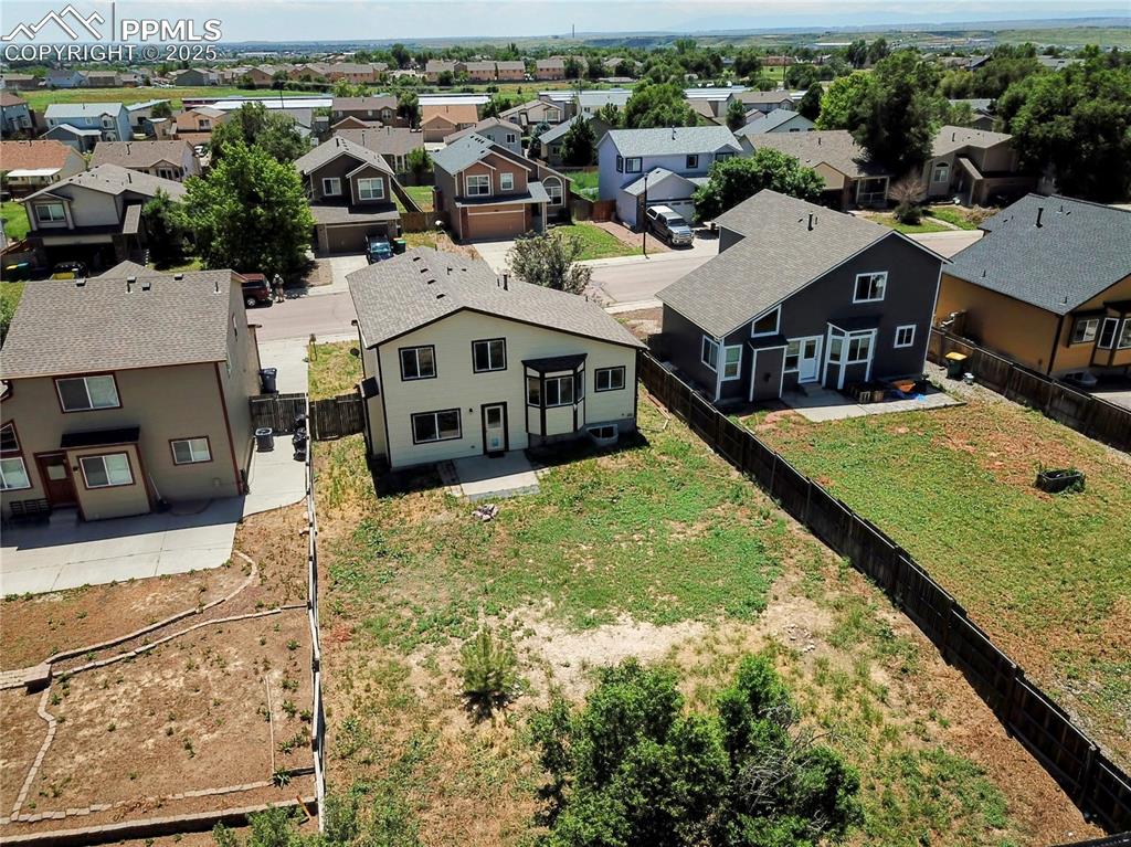 Image 17 of 24: Aerial view of residential area