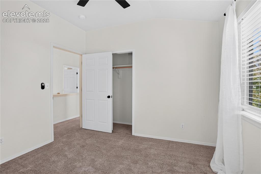 Image 25 of 35: Bedroom #3 closet.
