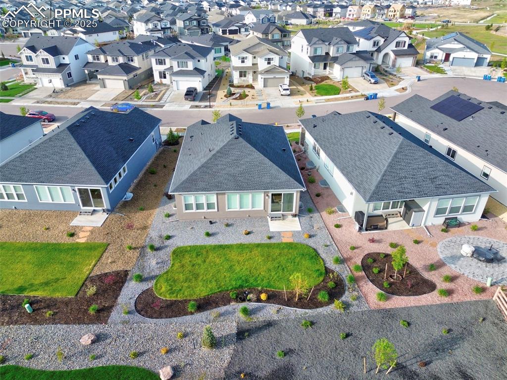 Image 45 of 45: Aerial view of residential area
